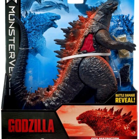 Playmates MonsterVerse Godzilla City Destruction w Tank