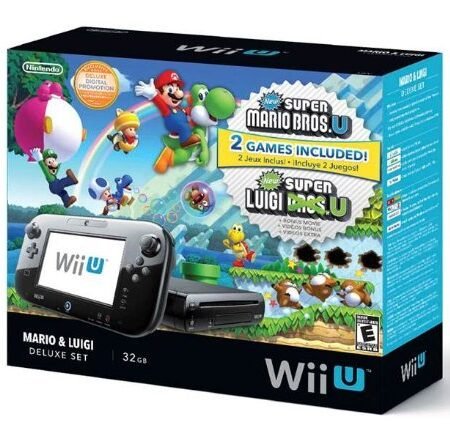 Wii U Mario Bros. U + Luigi U bundle